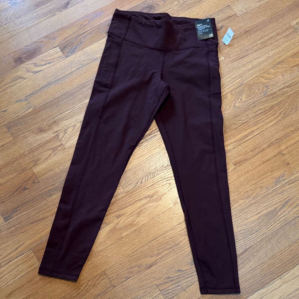 Gap Women’s Burgundy Leggings